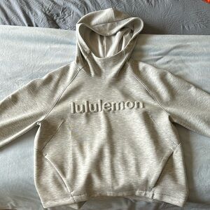 Lululemon Cowel Neck Crop Hoodie
